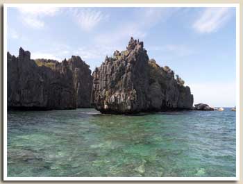 la côte rocheuse